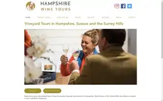 Hampshire-wine-tours.com Screenshot 2024-04-16 09:35:25