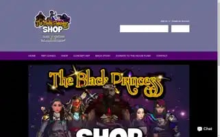 Theblackprincessshop.com Screenshot 2024-04-15 01:37:39