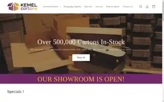 Kemelcartons.com Screenshot 2024-05-12 14:24:08