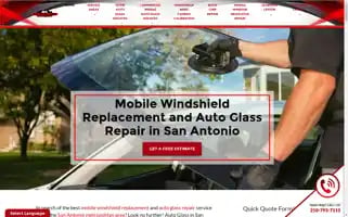 Autoglassinsanantonio.com Screenshot 2024-07-02 20:40:38
