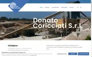Donatocoricciatisrl.it Screenshot 2024-07-08 11:13:55
