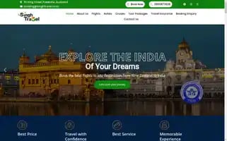 Singhtravel.co.nz Screenshot 2024-04-26 07:57:25