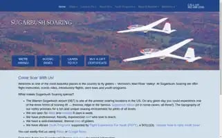 Sugarbushsoaring.com Screenshot 2024-07-07 07:22:38