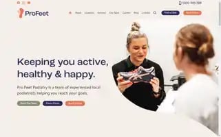 Profeetpodiatry.com.au Screenshot 2024-05-16 13:48:48