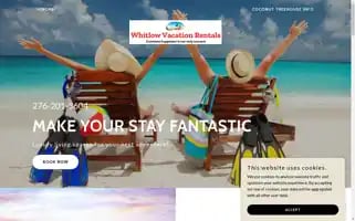 Whitlowvacationrentals.com Screenshot 2024-04-17 07:09:43