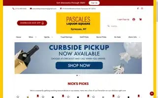 Pascalesliquorsquare.com Screenshot 2024-05-16 11:57:05