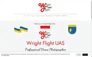 Wrightflightuas.co.uk Screenshot 2024-04-15 22:51:25