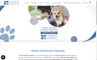Centroveterinariomaesano.it Screenshot 2024-05-23 03:11:09