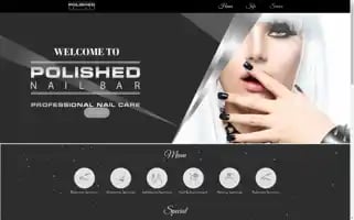 Polishednailbarwv.com Screenshot 2024-05-16 13:09:08
