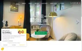 Coeurdeloirehotel.com Screenshot 2024-04-22 11:29:52