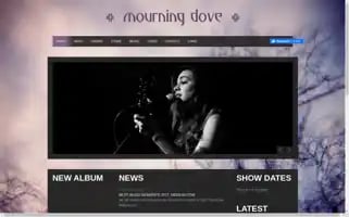 Mourningdovemusic.com Screenshot 2024-06-13 22:25:21