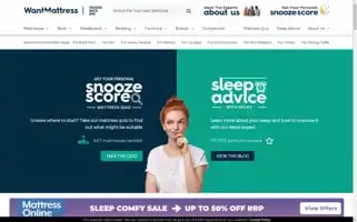 Wantmattress.com Screenshot 2024-05-14 23:38:14