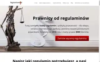 Regulaminowo.pl Screenshot 2024-07-04 00:48:44