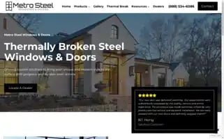 Metrosteeldoors.com Screenshot 2024-05-16 07:44:14