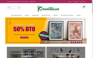 Lamparasmakrolux.es Screenshot 2024-06-16 21:47:10