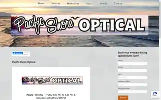 Pacificshoreoptical.com Screenshot 2024-05-16 11:21:10