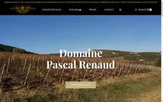 Domainepascalrenaud.fr Screenshot 2024-05-19 03:59:15