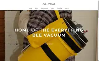 Allmybees.com Screenshot 2024-07-02 17:32:59