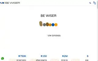 Bewiser.co.il Screenshot 2024-07-07 16:42:26