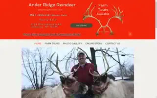Antlerridgereindeer.com Screenshot 2024-07-07 08:34:42