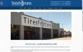 Tiresforlesserie.com Screenshot 2024-05-14 12:57:30