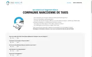 Taxismedicalnancy.com Screenshot 2024-05-26 10:47:26