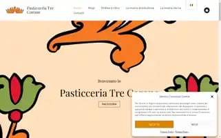 Pasticceriatrecorone.it Screenshot 2024-05-28 00:04:30