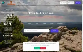 Arkansastourism.com Screenshot 2024-04-16 10:03:00
