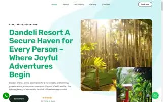 Dandeliresorthotelbooking.com Screenshot 2024-04-17 15:12:53