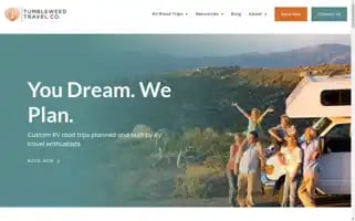 Tumbleweedtravelco.com Screenshot 2024-04-19 11:47:49