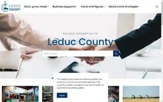 Leduccountybusiness.com Screenshot 2024-07-07 09:14:47