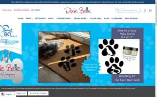 Dixiebellepaint.com Screenshot 2024-06-29 02:48:14