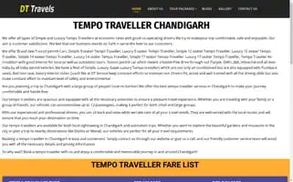 Hiretempotravellerinchandigarh.in Screenshot 2024-04-16 21:00:09