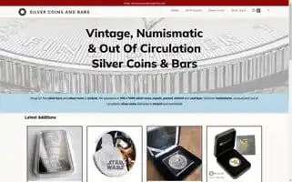 Silvercoinsandbars.com Screenshot 2024-05-26 03:42:14