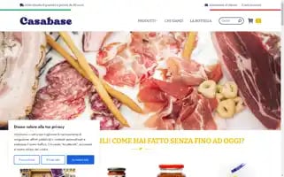 Casabase-shop.it Screenshot 2024-05-21 09:15:07