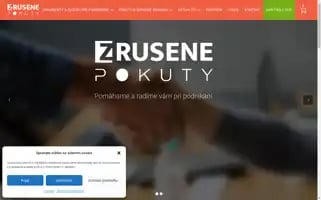 Zrusene-pokuty.sk Screenshot 2024-05-19 23:34:01