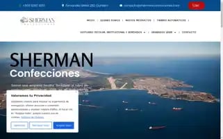 Shermanconfecciones.com Screenshot 2024-06-28 16:17:36