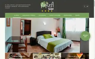 Araza-hotel.com Screenshot 2024-04-14 13:59:33