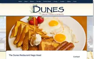 Thedunesrestaurant.com Screenshot 2024-05-16 20:50:37