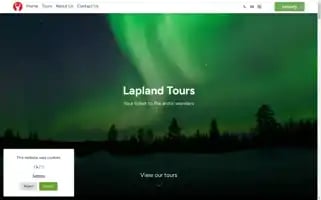 Lapland-tours.com Screenshot 2024-04-18 17:04:42