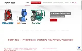 Pompy-tech.pl Screenshot 2024-07-09 11:16:01