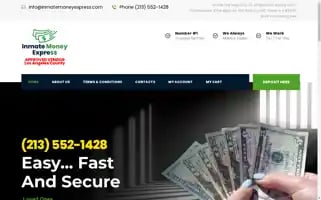 Inmatemoneyexpress.com Screenshot 2024-05-27 17:23:15