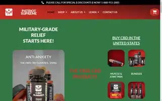 Patriotsupreme.com Screenshot 2024-06-11 08:16:08