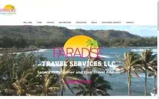 Paradisetravelservices.com Screenshot 2024-04-17 07:10:22