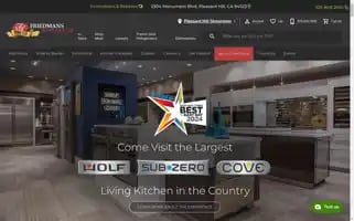 Friedmansappliance.com Screenshot 2024-05-09 19:37:14