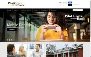 Pilotgrovesavingsbank.com Screenshot 2024-06-29 17:10:27