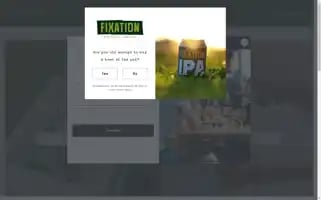 Fixationbrewing.com.au Screenshot 2024-05-05 06:37:16