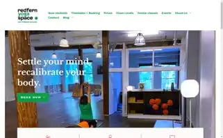 Redfernyogaspace.com.au Screenshot 2024-05-19 13:27:55