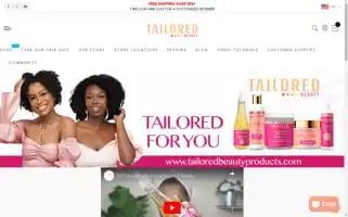 Tailoredbeautyproducts.com Screenshot 2024-05-04 22:33:37
