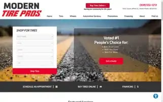 Modernmufflertirepros.com Screenshot 2024-05-12 23:36:28